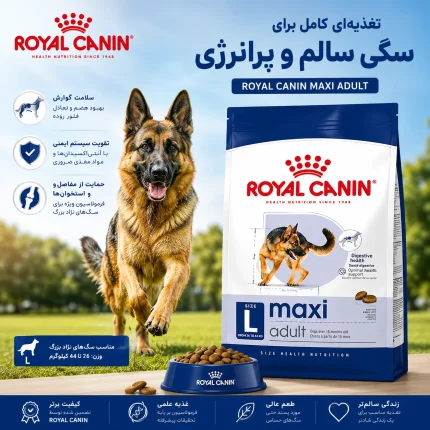 غذای سگ مکسی ادالت رویال کنین